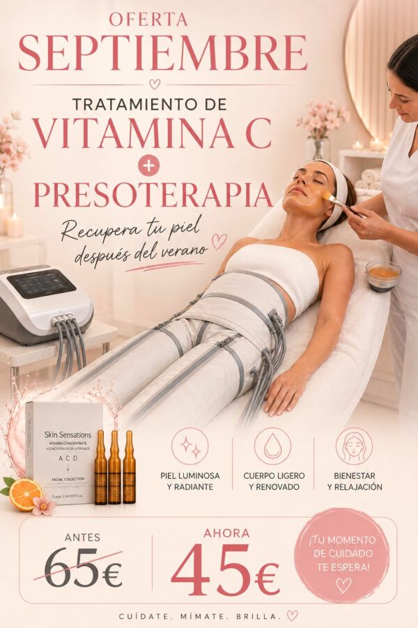 Septiembre Facial Vitamina C+Presoterapia